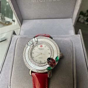 Michele Cloette Women’s Ladybug Watch, Limited Edition